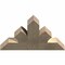 Ekena Millwork Richland Rough Sawn Timber Gable Bracket, Douglas Fir, 36"W x 23"H x 4"D x 6"F, 15/12 Pitch GBW036X23X0406RIC00RDF - alternate 2